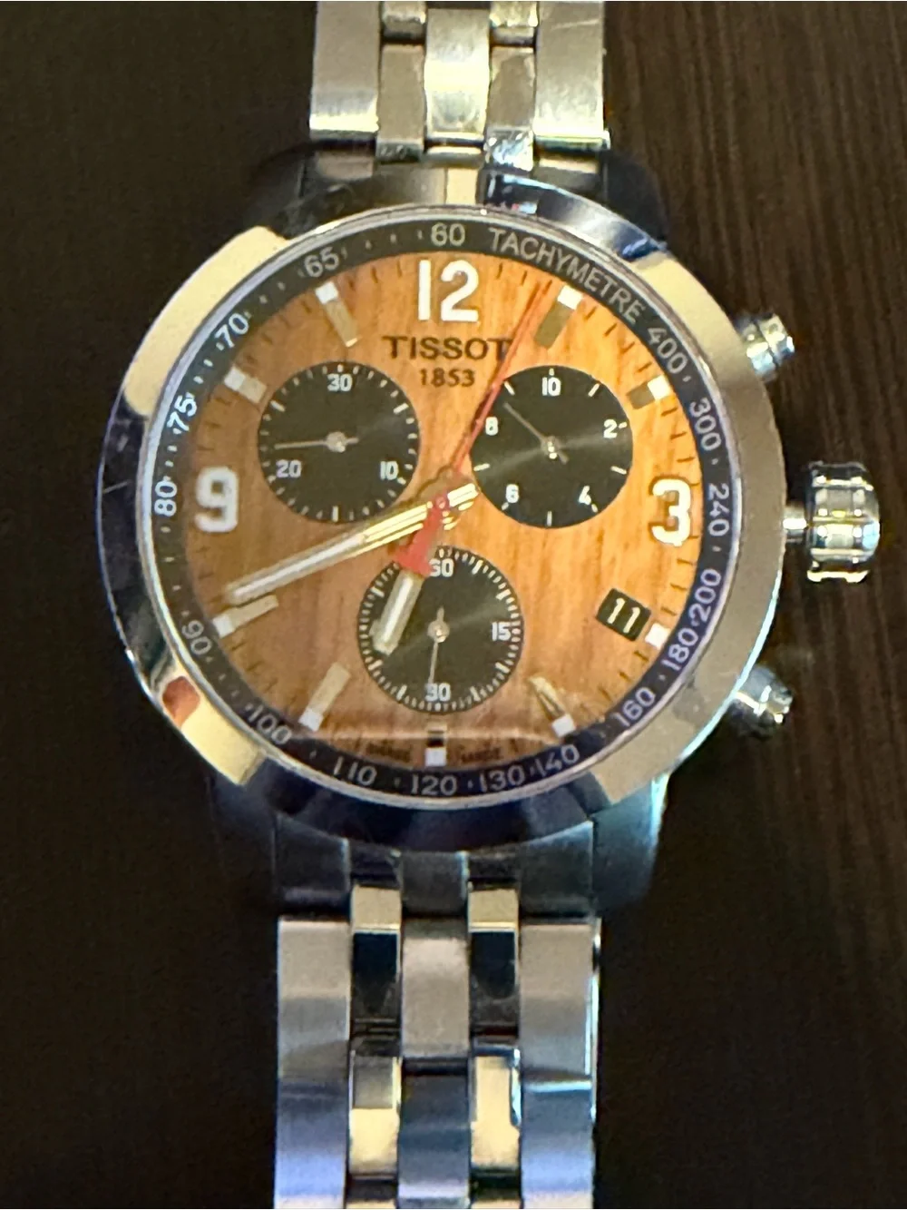 Tissot PRC Men's 200 Quartz Chronograph NBA Court Dial